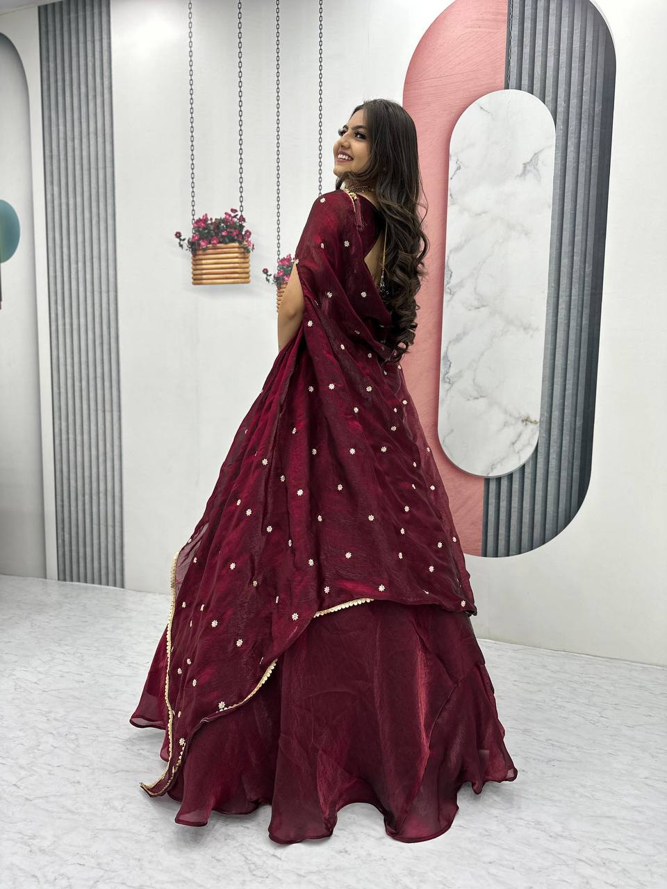 Elegant Chaniya Choli With Intricate Embroidery And Dupatta