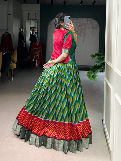 Multicolor Lehenga Set