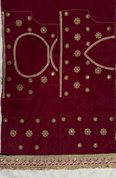 Maroon Elegance Premium Saree Collection