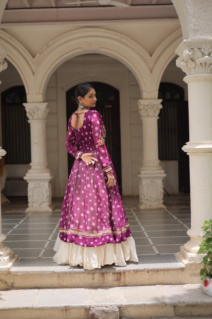 12 Meter Flair Lehenga Choli With Long Kutchi Work Kurti
