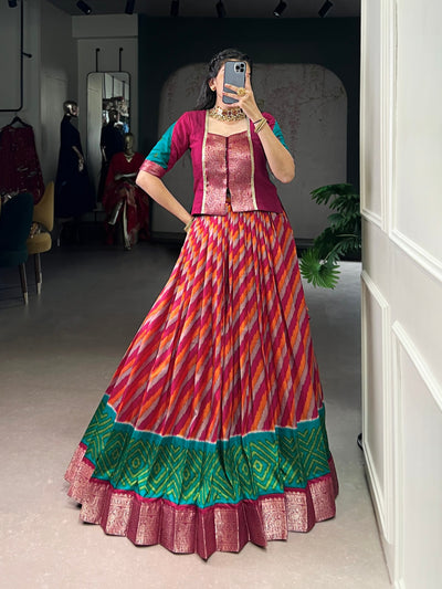 Multicolor Lehenga Set